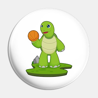 Turtle Basketball player Basketball Pin
