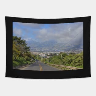 Approaching Cartago Tapestry