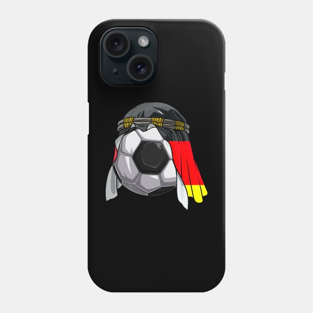 Germany Soccer 2022 Arab Keffiyeh for Germany Football Fans Phone Case by Ramadangonim