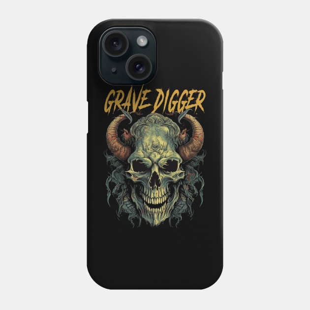 GRAVE DIGGER VTG Phone Case by a.rialrizal