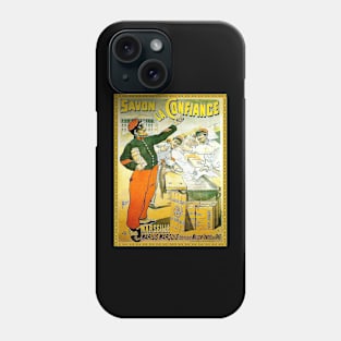 vintage retro soap advertising illustration Phone Case