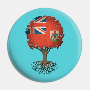 Tree of Life with Bermudan Flag Pin