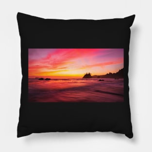 Sunset at the Beach Pillow