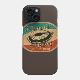 Vintage Ultimate Frisbee 1975 Phone Case