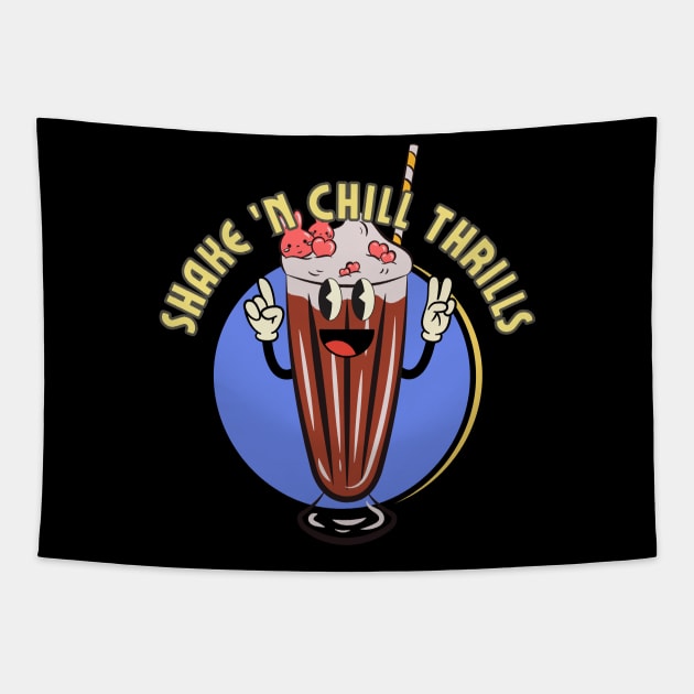 Shake ´n Chill Thrills Tapestry by PoiesisCB