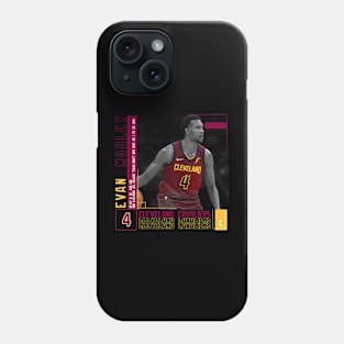 Evan Mobley Paper Poster Phone Case