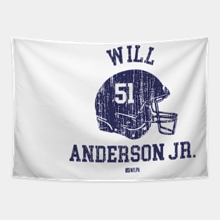 Will Anderson Houston Helmet Font Tapestry