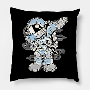 Astronaut Dab • Funny And Cool Sci-Fi Cartoon Drawing Design Great For Anyone That Loves Astronomy Art Pillow