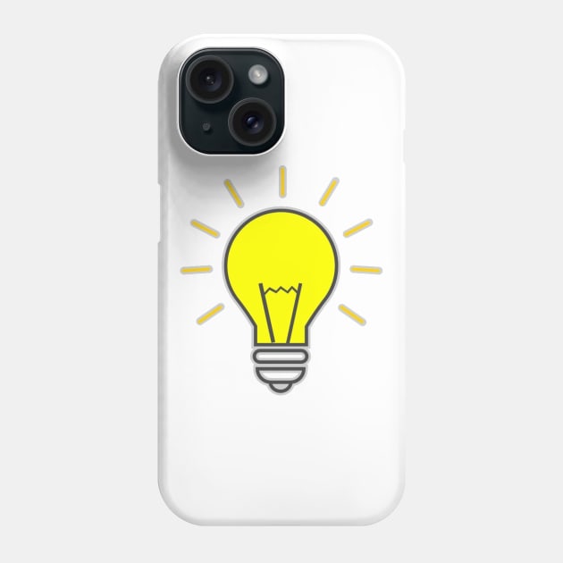 Light Bulb Phone Case by TOE