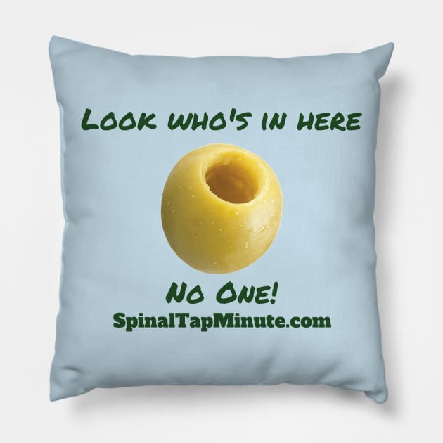 Exhibit 'A' (light) Pillow by SpinalTapMinute