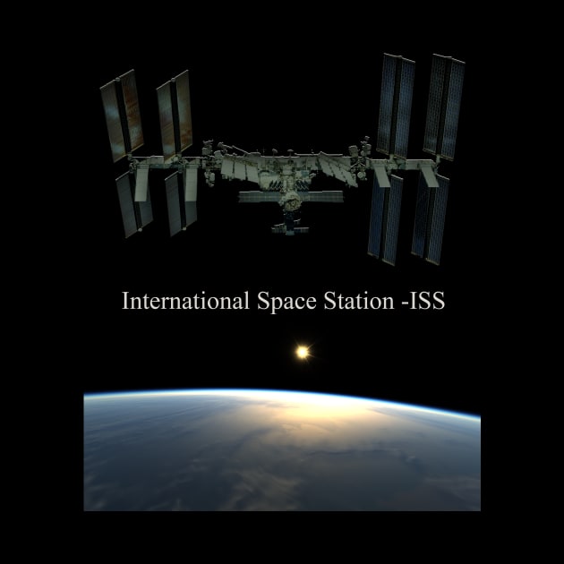 International Space Station - ISS by Caravele