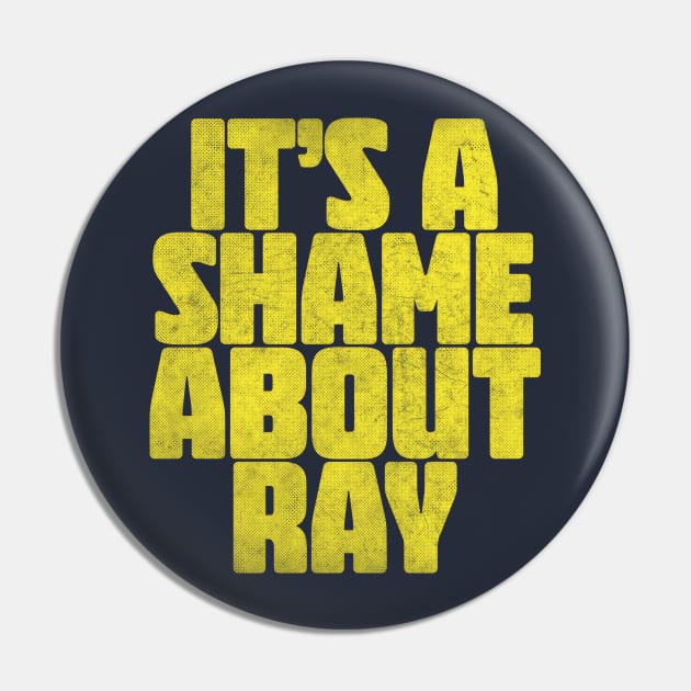 It's A Shame About Ray ||| Vintage Style Fan Art Pin by DankFutura