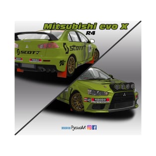 Mitsubishi evo X R4 Dirt 3 T-Shirt