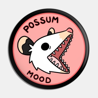 Possum Mood Pin