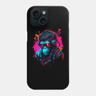 Cyberpunk Monkey Phone Case