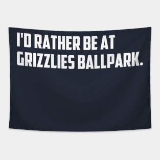 Grizzlies Ballpark Tapestry