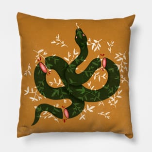 Garden Snake Pillow