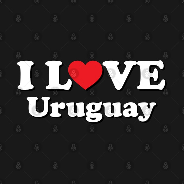 I Love Uruguay by Ericokore