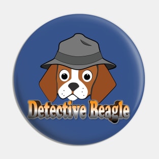 Detective Beagle Pin