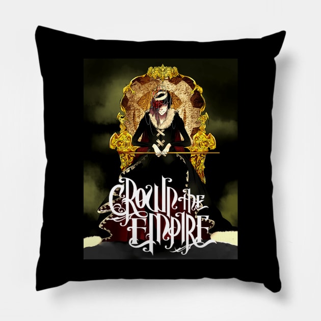 King Crown The Empire Pillow by jamseydoodles