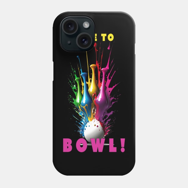 Time to Bowl! Phone Case by Urban Archeology Shop Gallery