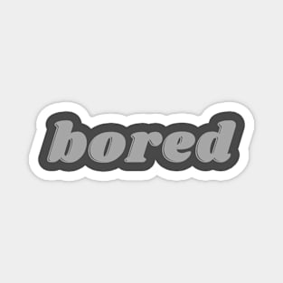 Bored Magnet