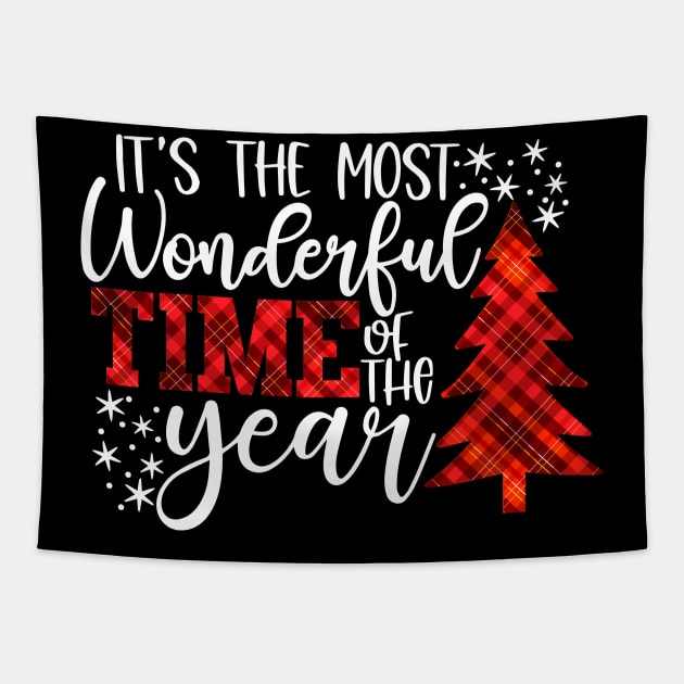 It's The Most Wonderful Time Of The Year Tapestry by Hinokart