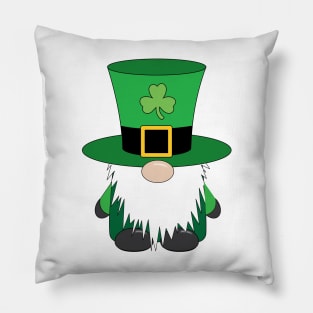 Funny St. Patrick's Day Gnome Pillow