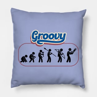 Groovy Evolution Pillow