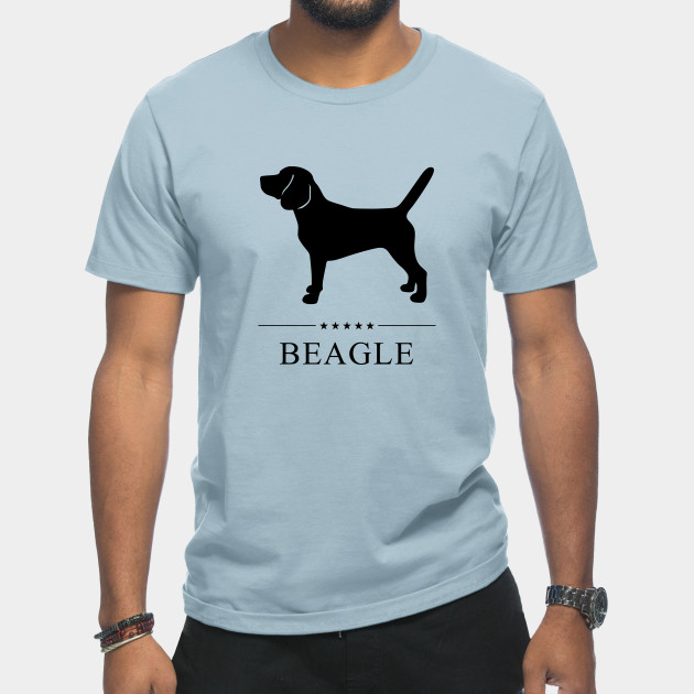 Disover Beagle Black Silhouette - Beagle - T-Shirt