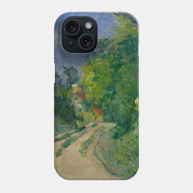 Bend in the Road Through the Forest by Paul Cezanne Phone Case by Classic Art Stall