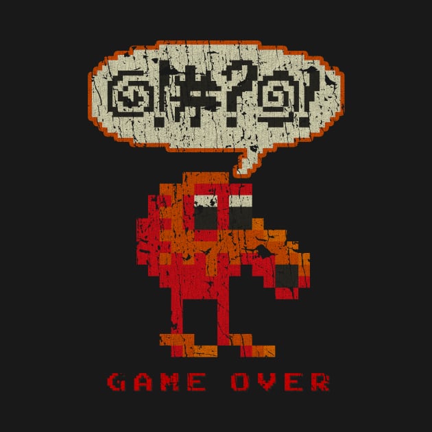 RETRO STYLE -Qbert Game Over by MZ212