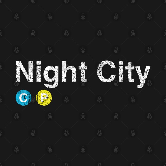 Night City (Variant) by huckblade