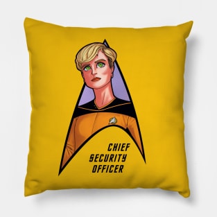 She's dead, Jean Luc Pillow