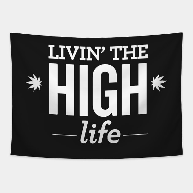 Livin'The High Life Tapestry by Brucento