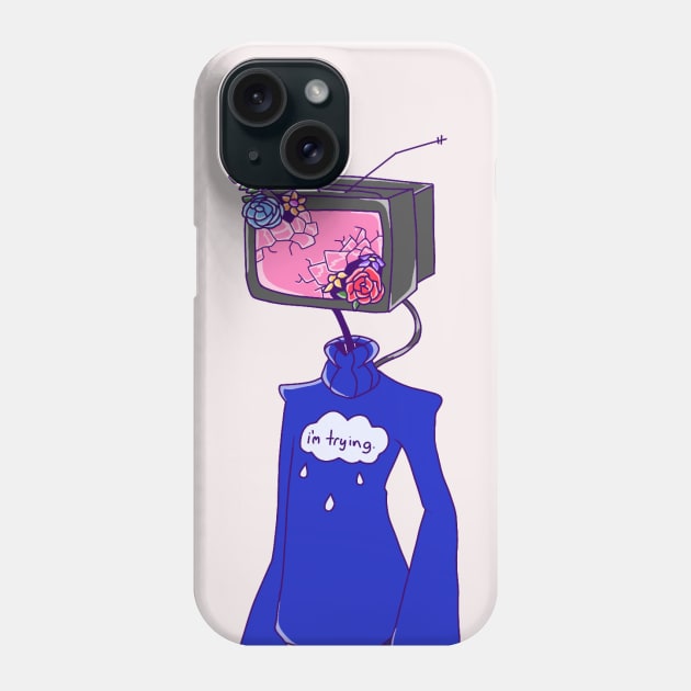 I'm trying Phone Case by InsomniacKatz