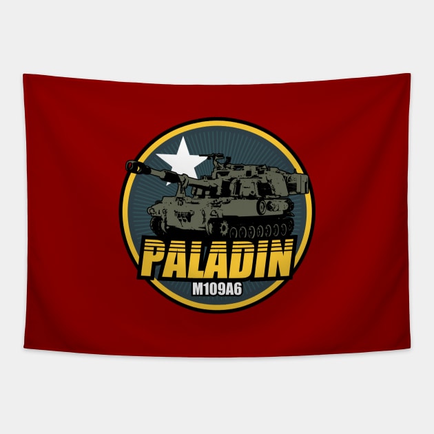 Paladin M109A6 Tapestry by TCP