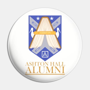 Ashton Hall Alumni (Vertical Bottom) Pin