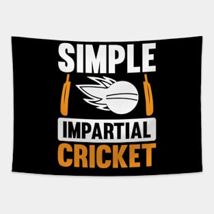 Simple Impartial Cricket Tapestry