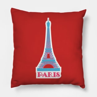 France landmark Pillow