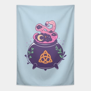 Witch's cauldron. Triquetra Tapestry
