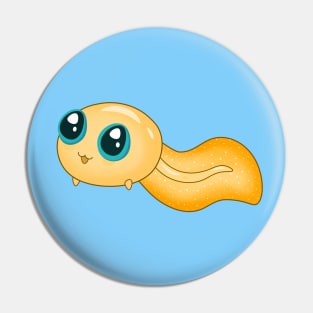 Golden tadpole Pin