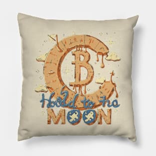 Hold to the moon Pillow