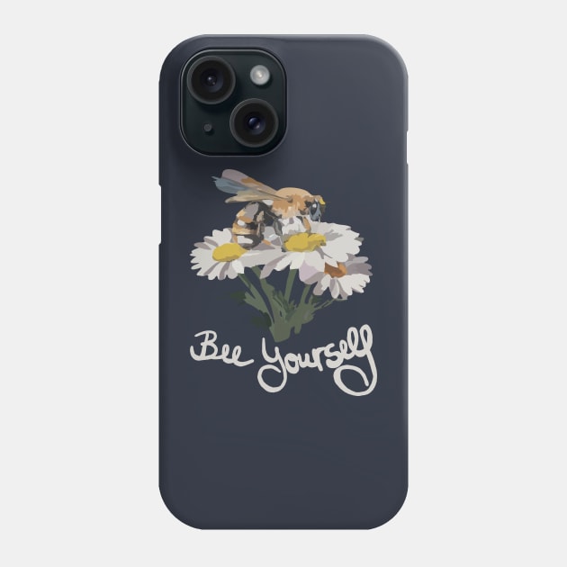 funny slogan bee yourself Phone Case by Roocolonia