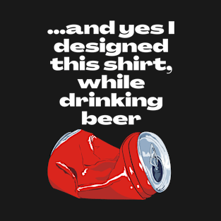 Beer Lover Design T-Shirt