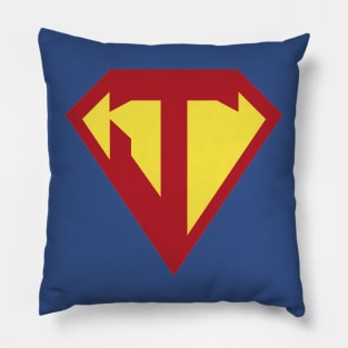 J Diamond Symbol Pillow