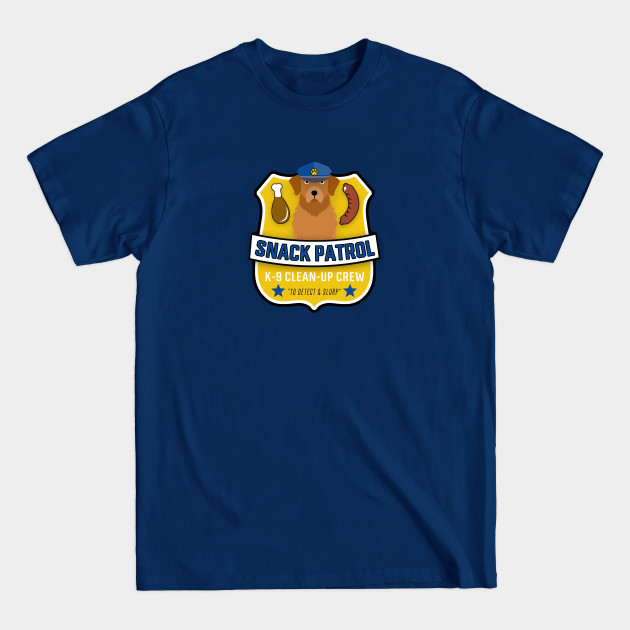 Discover Golden Retriever Snack Patrol - Golden Retriever - T-Shirt