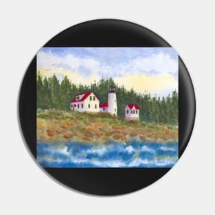 Bass Head Lighthouse Maine Pin