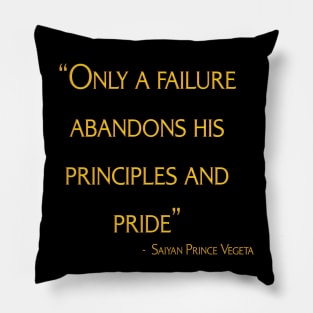 Vegeta's quote-Dragonball Super Pillow