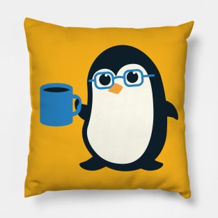 Penguin Cute Penguin Glasses Pillow